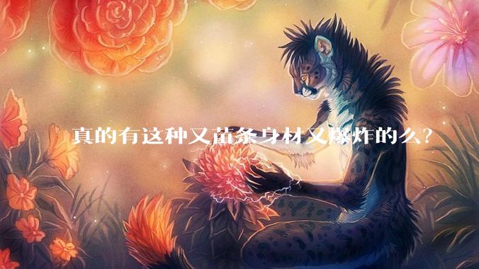 真的有这种又苗条身材又爆炸的么？
